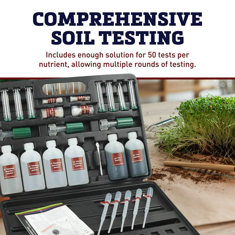 Soil Testing Kit Instant Professional Soil Test Kit (large) – Harris Seeds