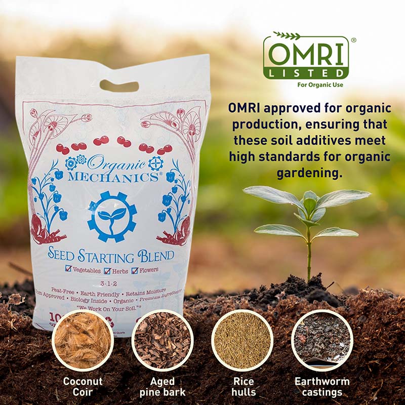 Organic Mechanics Seed Starter Mix 16 qt.