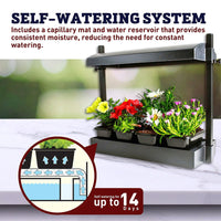 SunBlaster Micro Grow Light Garden - Black