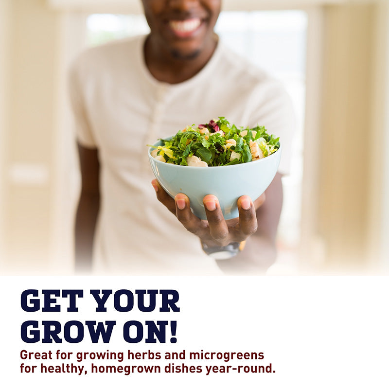 SunBlaster Micro Grow Light Garden - Black