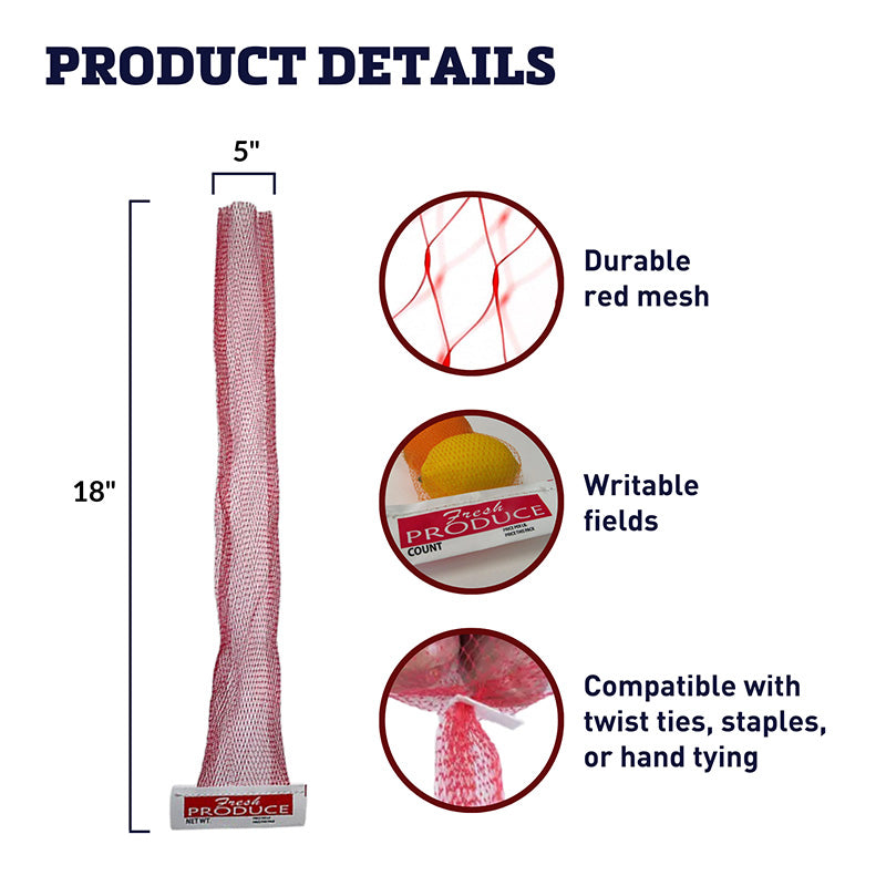 Mesh Header Produce Bags