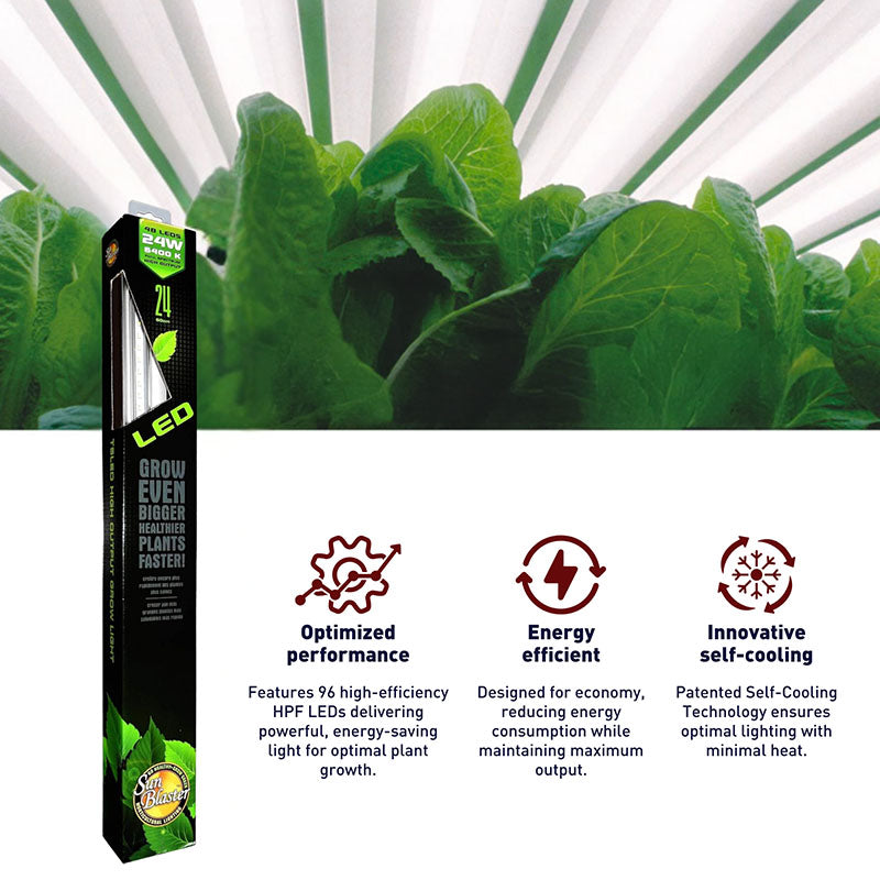 SunBlaster 2' LED Light Strip 6400K