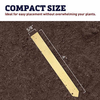 Rapiclip 6" Wood Labels