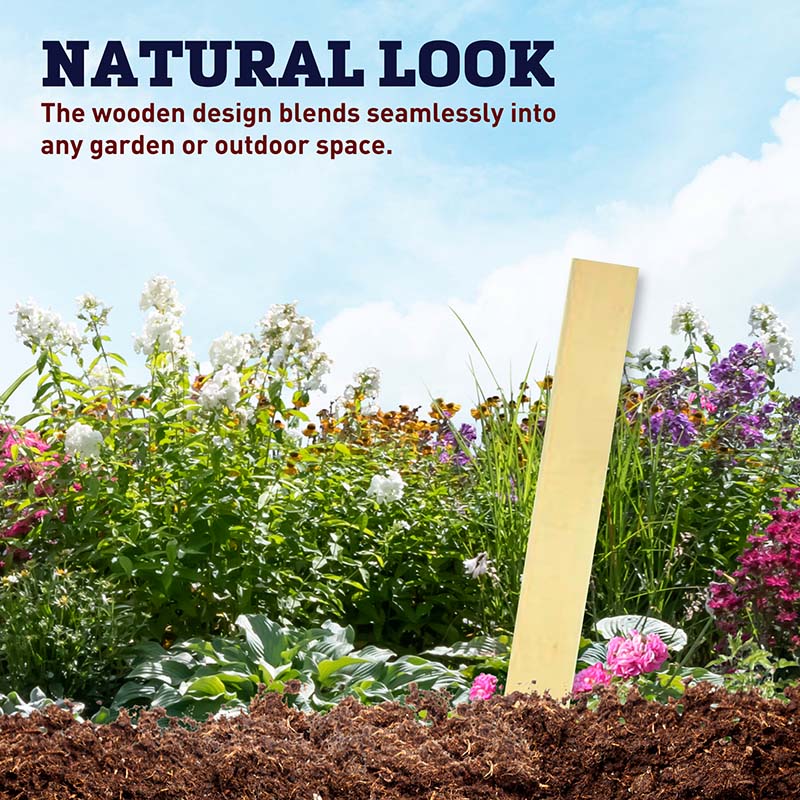 Rapiclip 6" Wood Labels