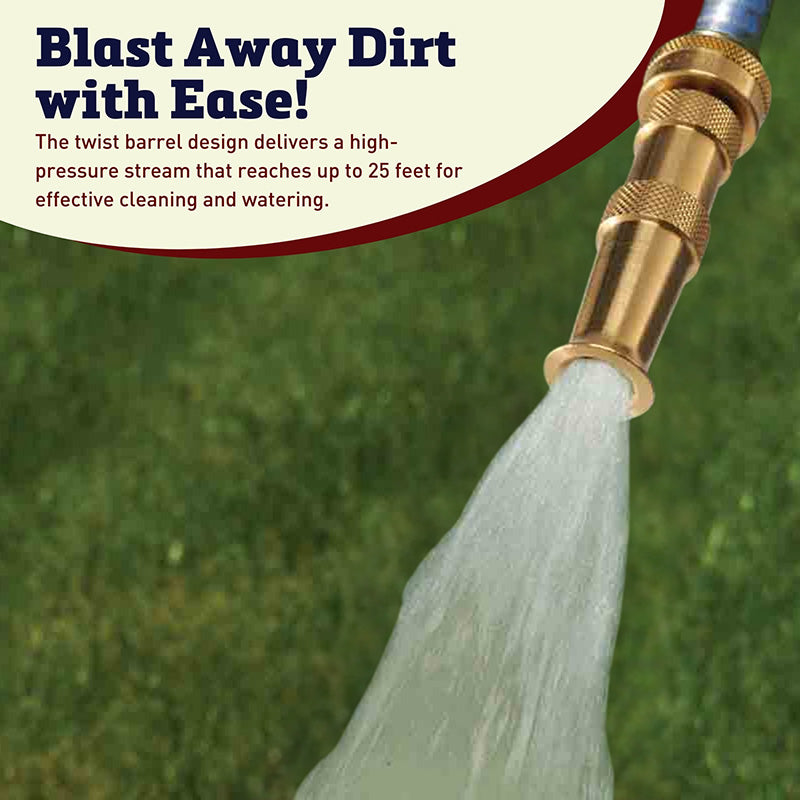 dramm garden hose sprayer Dramm Brass Adjustable Nozzle