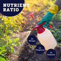 Neptune's Harvest Tomato & Vegetable 2-4-2 32 oz. (1 qt.) Organic Fertilizer