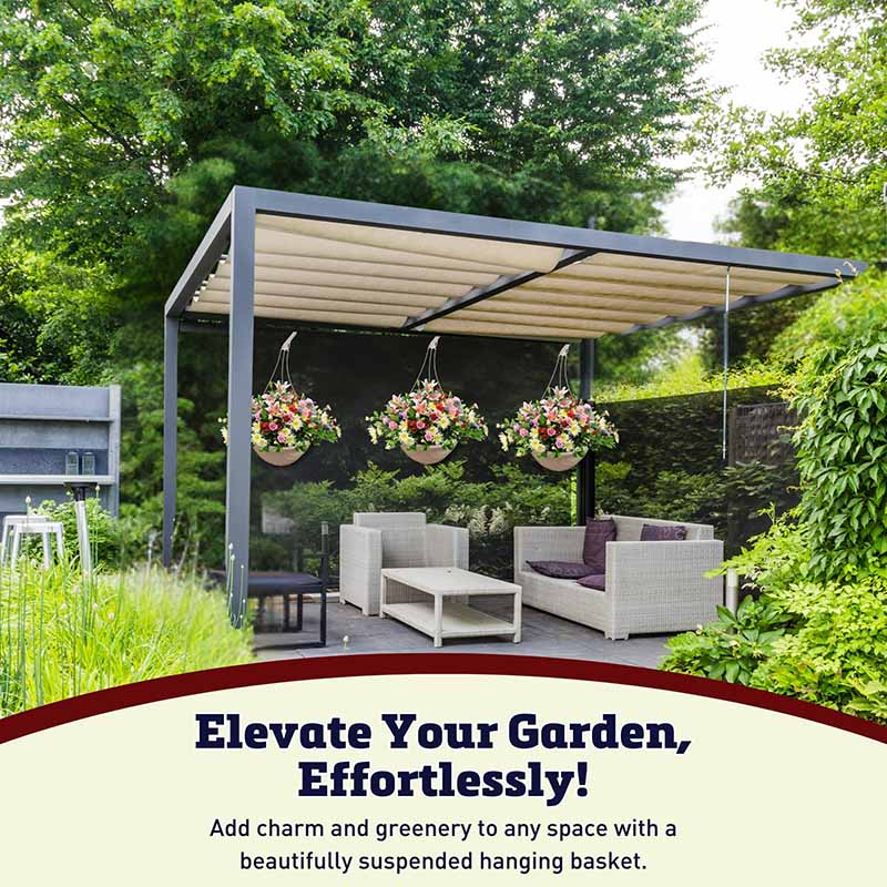 anderson seed and garden hanging baskets Saucerless Grower Baskets for Hanging Baskets 50ct