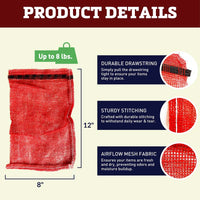 Mesh Produce Bags 8" x 12"