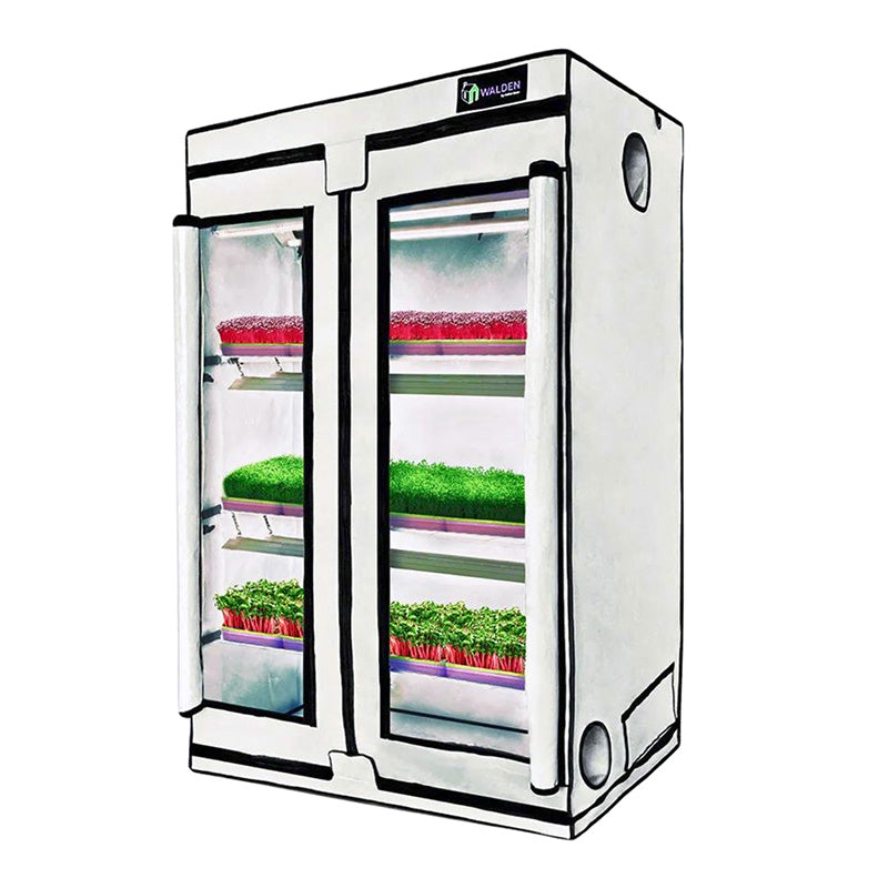 grow tent and kit Walden 3-Tier LED Microgreen – Harris Seeds Größe:42.5 Trip Check:Rancho Cacachilas - elektrische-fietsen The controller automates each