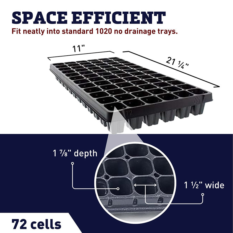 72 Cell Tree Plug 72 Cell Plug Trays – Harris Seeds