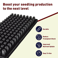 128 Cell Heavy Duty Plug Trays