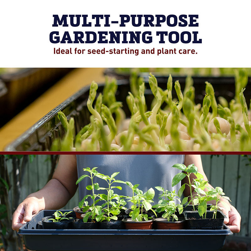 Black Plastic Web Tray 11x21