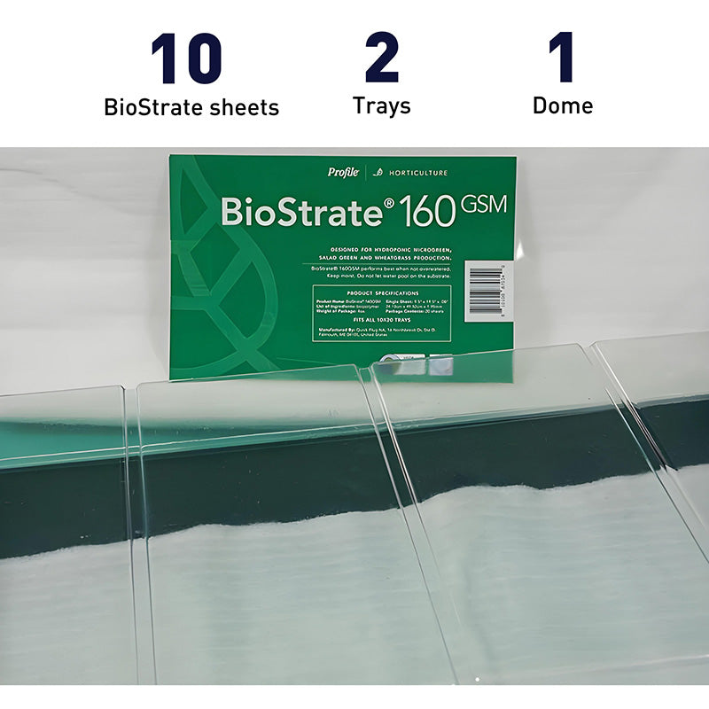 Biostrate 160 Microgreens Kit