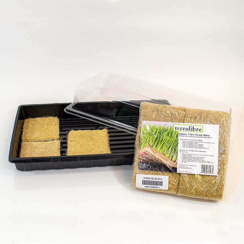 Microgreen Kit with Terrafibre Hemp Mats