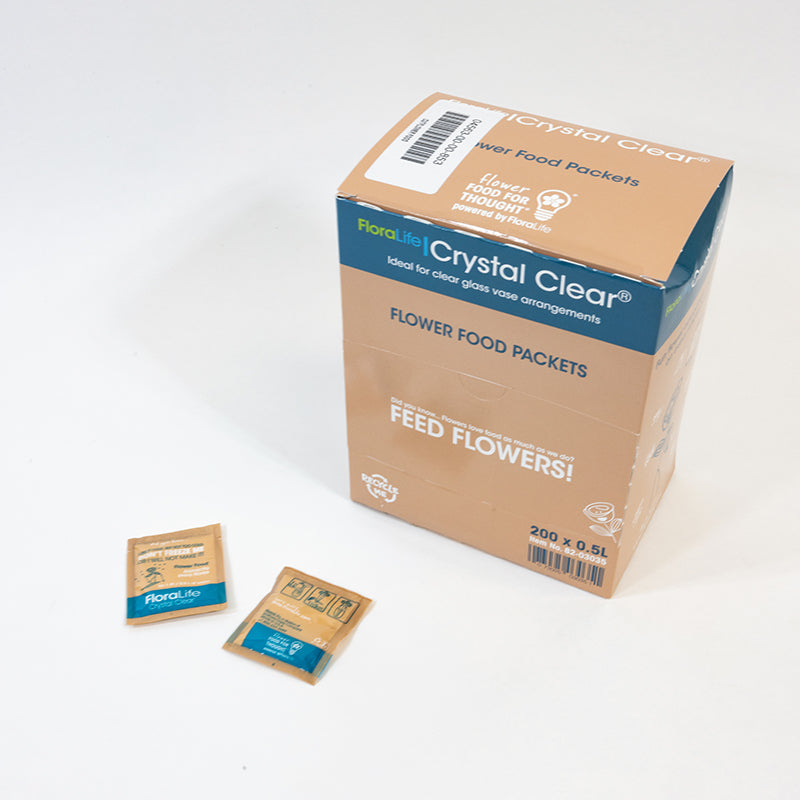 Floralife Crystal Clear Flower Food Pkts Harris Seeds