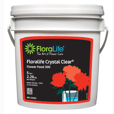 Floralife Crystal Clear Flower Food 5 lb. Pail