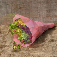 Tissue-Look Bouquet Sleeves (Pink Large)