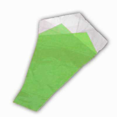 Tissue-Look Bouquet Sleeves (Green Small)
