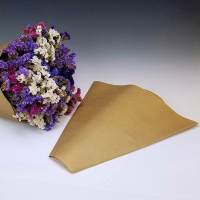 Kraft Paper Bouquet Sleeves (Small)