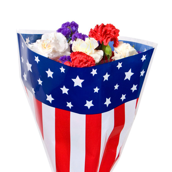 Stars and Stripes Bouquet Sleeves