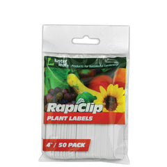 Rapiclip 4" Plastic Labels