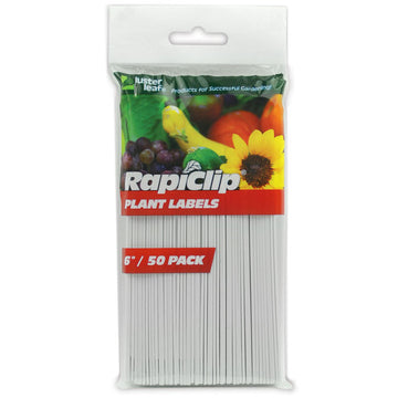 Rapiclip 6" Plastic Labels