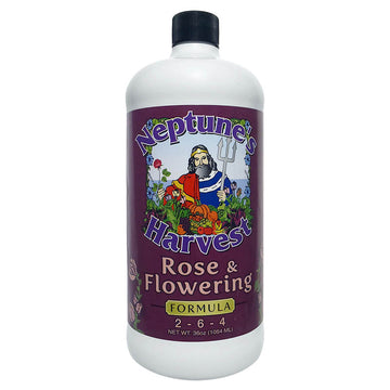 Neptune's Harvest Rose & Flowering 2-6-4 32 oz. (1 qt.) Organic Fertilizer